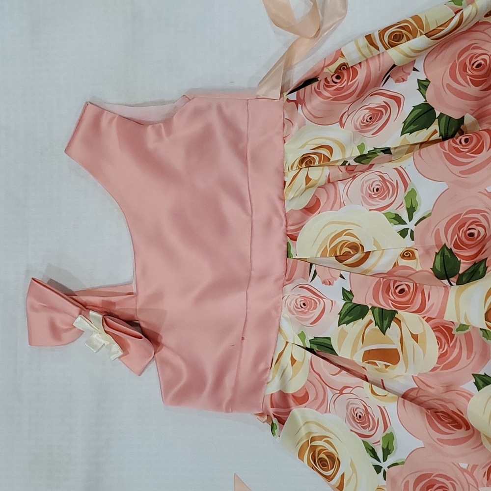 Girls floral dress size m - Picture 8 of 11